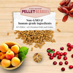 LAFEBER'S Pellet-Berries Pet Bird Food, Made with Non-GMO and Human-Grade Ingredients, for Parrots