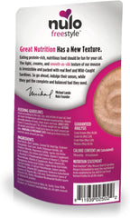 Nulo Freestyle Wet Cat Food 24 Pack Mousse, Smooth As Silk Texture with High Animal-Based Protein for Complete and Balanced Nutrition Your Kitten to Senior Cat Will Crave