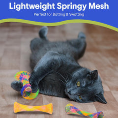 Spot® Kitty Fun Tubes Cat Toys Assorted Color 3.25 Inch X 3 Count