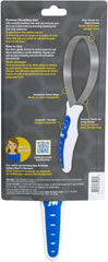 JW® Gripsoft® Shedding Blade Gray/Yellow Color Regular