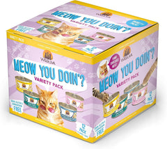 Weruva Classic Cat Food, Meow Ya Doin'! Variety Pack (Pack of 12)