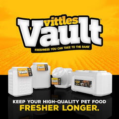 Gamma2 Vittles Vault Stackable Dog Food Storage Container with Sealing Lid