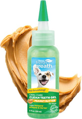 TropiClean Fresh Breath Dog Toothpaste for Teeth Cleaning, Breath Freshener, Easy Plaque & Tartar Remover Gel
