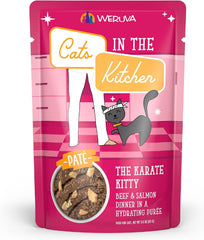 Weruva Cats in The Kitchen Paté, The Karate Kitty with Beef & Salmon
