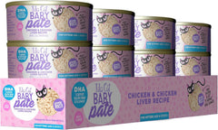 Tiki Cat Baby Pate Wet Cat Food for Kittens, Chicken & Chicken Liver