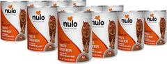 Nulo Turkey & Chicken Pate Wet Canned Cat Food, 12.5 Ounce (Pack of 12)