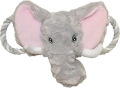 Jolly Pets Jolly Tug-a-Mal Elephant Tug/Squeak Toy