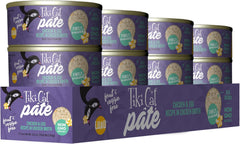 Tiki Cat Luau Pate, Chicken and Egg Recipe in Chicken Broth, Grain-Free Balanced Nutrition Wet Canned Cat Food, for All Life Stages