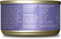 Tiki Cat Silver Comfort Mousse + Shreds, Chicken & Duck and Duck Liver, Immune System Support Formulated for Older Cats Aged 11+, Senior Wet Cat Food