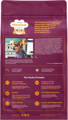 Made by Nacho Premium Dry Cat Food High Protein Kibble withFreeze Dried Pieces for Enhanced Nutrition and Flavor 4lb Bag (Sustainably-Caught Salmon, Whitefish & Pumpkin), Limited Ingredients