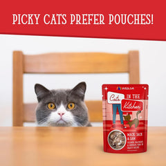 Weruva Cats in The Kitchen Mack, Jack & Sam with Mackerel, Skipjack & Salmon in Gravy Cat Food