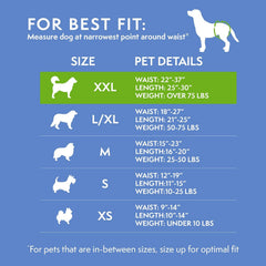 Simple Solution True Fit Disposable Dog Diapers for Female Dogs | Super Absorbent with Wetness Indicator | XXL | 12 Count