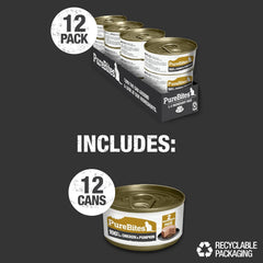 PureBites 100% Pure Chicken & Pumpkin Pate Cat Food Topper Treat