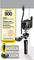 Marineland Maxi-Jet 900, Multi-Use Water Pump And Power Head, Fully Convertible