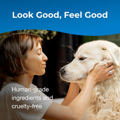 Fresh N Clean - PetAg Fresh ’n Clean Oatmeal ’n Baking Soda Conditioner, Tropical Fresh Scent - 18 oz - Gently Cleans, Soothes & Deodorizes Dogs with Vitamin E & Aloe Vera - Soap Free