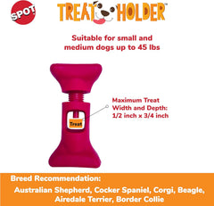SPOT Treat Holder- Safety Device Bully Stick Holder & Yak Cheese Holder, to Help Prevent Choking