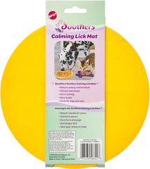 SPOT Soother Lick Mat- Dog Licking mat for Medium and Large Dogs and Puppies, Food Grade Rubber, Anxiety Reliever, Dog Peanut Butter Lick Pad, Slow Feeder