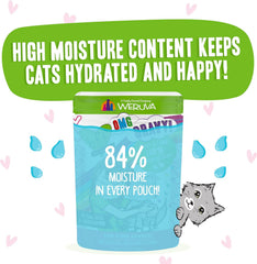 Weruva B.F.F. OMG - Best Feline Friend Oh My Gravy!, Tuna & Lamb Luv Ya with Tuna & Lamb in Gravy Cat Food