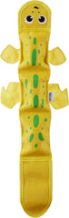 Outward Hound Fire Biterz Red Lizard Plush Firehose Material Interactive Dog Toy
