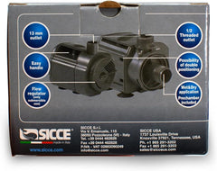 SICCE MULTI 1300 Multifunction Aquarium Pump, 320 GPH, designed for submerged and in-line use