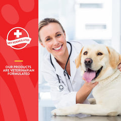 NaturVet Scoopables Aller-911 Dog Allergy Support Vitamins - Supports Immunity & Seasonal Allergies in Dogs - Hickory Smoked Bacon Flavored Pet Health Supplement