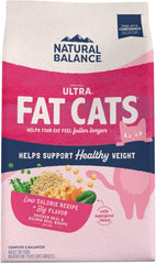 Natural Balance Original Ultra Fat Cats Chicken Meal & Salmon Meal Recipe Low Calorie Dry Cat Food