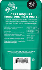 Tiki Cat Born Carnivore Broths, Tuna Recipe, Hydration and Flavor Supplement Cat Food Topper