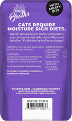 Tiki Cat Born Carnivore Broths, Duck & Chicken Recipe, Hydration and Flavor Supplement Cat Food Topper