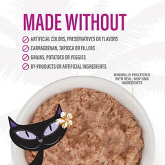 Tiki Cat After Dark Pâté, Duck & Chicken Liver, High-Protein and 100% Non-GMO Ingredients, Wet Cat Food for Adult Cats