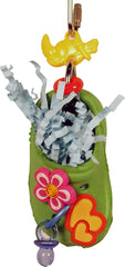 A&E CAGE Company HB834 Happy Beaks Croc-Fetti Toy