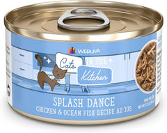 Weruva Cats in The Kitchen, Splash Dance with Chicken & Ocean Fish Au Jus Cat Food