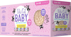 Tiki Cat Baby, Shreds Variety Pack, High-Protein and Flavorful, Wet Cat Food for Kittens 8 Weeks Plus