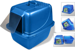 Van Ness Pets Odor Control, Giant Enclosed Cat Pan with Odor Door, Hooded