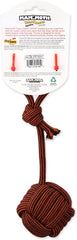 Mammoth Pet Products Extra Flossy Chew Monkey Fist Tug w/Loop Handle Dog Toy