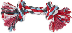 Aspen/Booda Corporation DBX50774 2-Knot Rope Bone Dog Toy, X-Large, Assorted