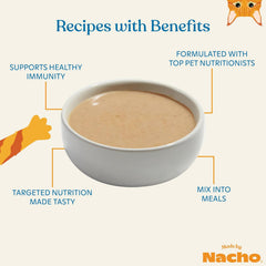 Made by Nacho Bone & Joint Support Cage-Free Chicken Puree Meal Topper with Bone Broth (18 Count)