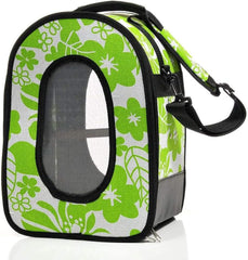 A&E CAGE COMPANY 001376 Happy Beaks Soft Sided Travel Bird Carrier Black