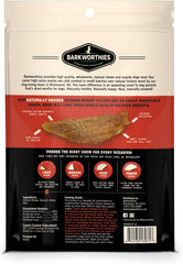Barkworthies USA Hickory Smoked Chicken Jerky - 4 oz (Pack of 1) - All-Natural, Smoky Aroma, High-Protein, Real Poultry, Premium Snack