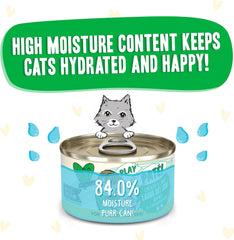 Weruva B.F.F. Play - Best Feline Friend Paté Lovers, Aw Yeah!, Chicken & Lamb Laugh Out Loud with Chicken & Lamb