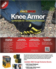 Centurion® Armadillo Pro Knee Pad – Large/X-Large