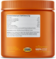 Zesty Paws Omega 3 Alaskan Fish Oil Chew Treats for Dogs - with AlaskOmega for EPA & DHA Fatty Acids - Hip & Joint Support + Skin & Coat Chicken Flavor (90 Soft Chews)