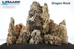 Lifegard Dragon Ohko Aquarium Rock , Brown