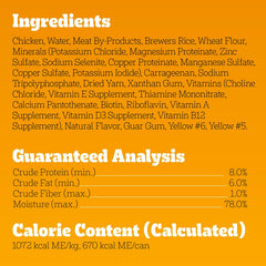 Pedigree Chopped Ground Dinner Adult Canned Soft Wet Dog Food Chicken Flavor, 22 oz. Cans EA