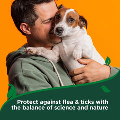 HERO PET Vet's Best Natural Flea and Tick Shampoo for Dogs – Plant-Based Formula with Certified Essential Oils – Advanced Strength Flea Treatment and Bath – Itch Relief and Tick Control – 12 oz – Made in USA