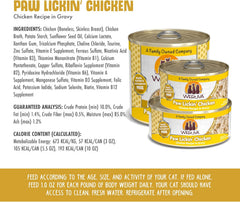 Weruva Classic Cat Food, Paw Lickin’ Chicken with Chicken Breast in Gravy