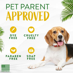 TropiClean Hypoallergenic Dog Wipes for Paws, Butt, Face and Body, Safe for Puppy, Puppy Essentials, Cleaning Deodorizing, Unscented, Cat Safe 100 count