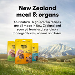 Animals Like Us - Premium Dog Treats, Freeze-Dried Raw 100% Grass-Fed Beef Liver, Single Ingredient, Protein Rich, Non-GMO, No Wheat or Corn, 3 oz