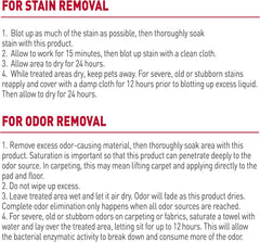 Nature's Miracle Dog Stain and Odor Remover, Everyday Mess Enzymatic Formula, Melon Burst Scent, 32 oz