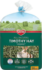 Kaytee All Natural Timothy Hay for Guinea Pigs, Rabbits & Other Small Animals, 6 Pound