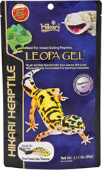 Hikari LeopaGel Food for Insect-Eating Reptiles, 2.11 oz (60g)